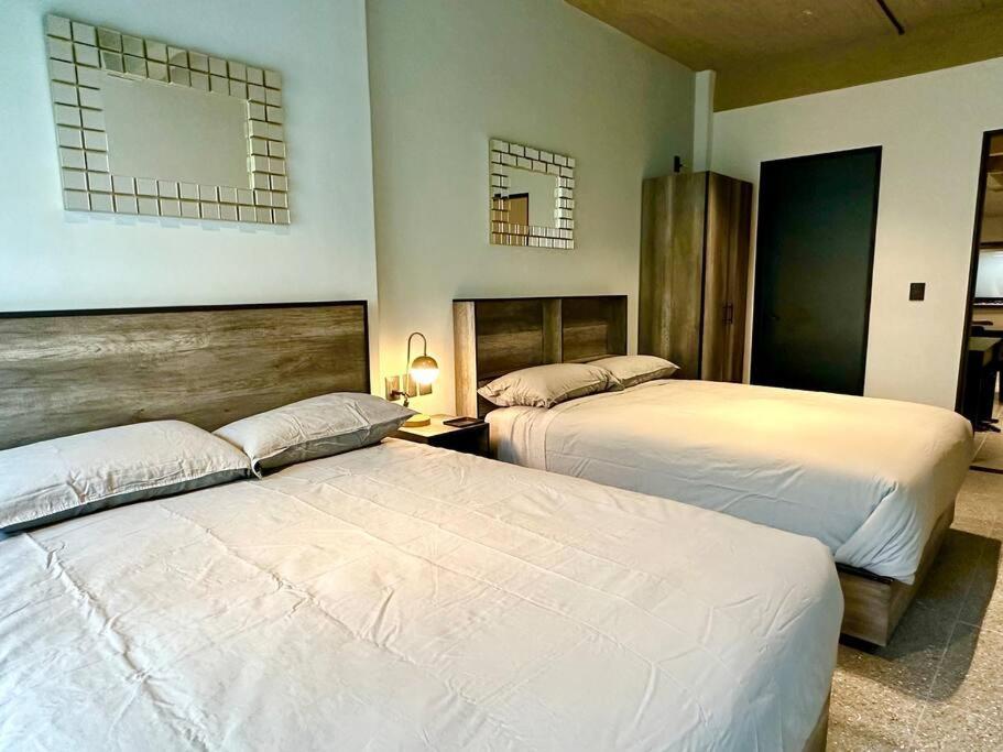 Apartment P102 Modern 3bdroom 2bath With Balcony & Rooftop Mexico City