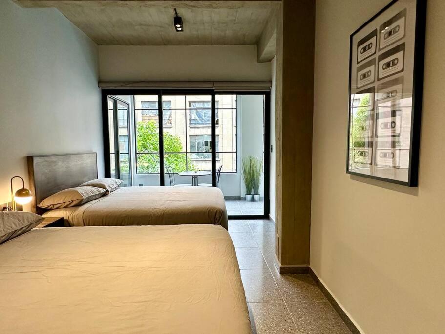Apartment P102 Modern 3bdroom 2bath With Balcony & Rooftop Mexico City